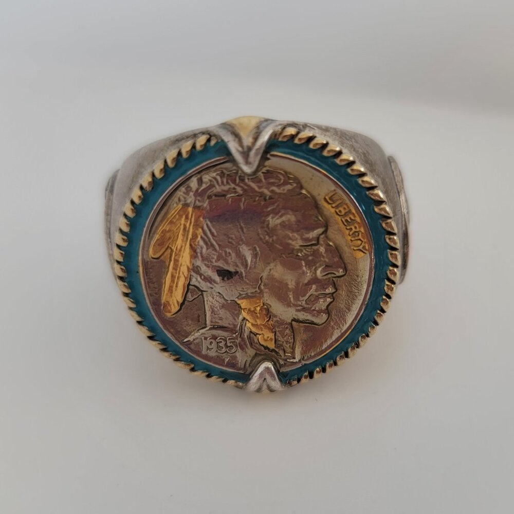 1935 Buffalo Nickel Ring by BGE
